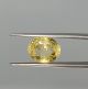 6.19cts Natural yellow sapphire pukhraj gemstone lab Certified