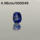 4.98cts BLUE SAPPHIRE (NEELAM / NILAM STONE, Certified Gemstone)