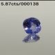 5.87cts BLUE SAPPHIRE (NEELAM / NILAM STONE, Certified Gemstone)