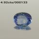 4.92cts BLUE SAPPHIRE (NEELAM / NILAM STONE, Certified Gemstone)