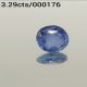 3.29cts BLUE SAPPHIRE (NEELAM / NILAM STONE, Certified Gemstone)