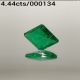4.44cts  Emerald (panna) Gemstone AAA Rated By Lab Certified