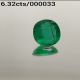 6.32cts Emerald (panna) Gemstone AAA Rated By Lab Certified