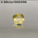 3.88cts Natural yellow saphire (pukhraj) Gemstone Lab Certified