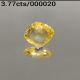 3.77cts Natural yellow saphire (pukhraj) Gemstone Lab Certified