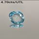 4.70cts Natural Blue Zircon Certified Precious Loose Gemstone