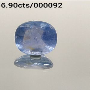 6.90cts BLUE SAPPHIRE (NEELAM / NILAM STONE, Certified Gemstone)