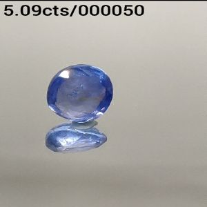 5.09ct  BLUE SAPPHIRE (NEELAM / NILAM STONE, Certified Gemstone)