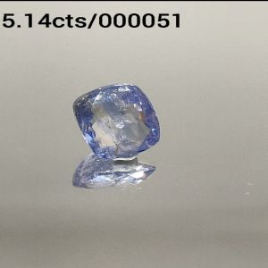 5.14cts BLUE SAPPHIRE (NEELAM / NILAM STONE, Certified Gemstone)